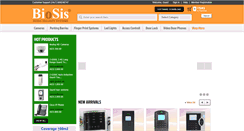 Desktop Screenshot of biosis.in