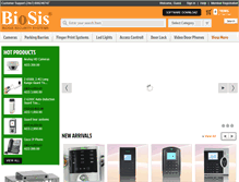 Tablet Screenshot of biosis.in